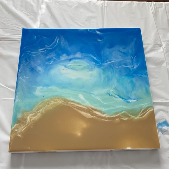 Handmade Beach Resin Art - Picture 3 of 4